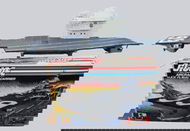 7.5' Long 1985 Hasbro GI Joe USS Flagg Aircraft Carrier