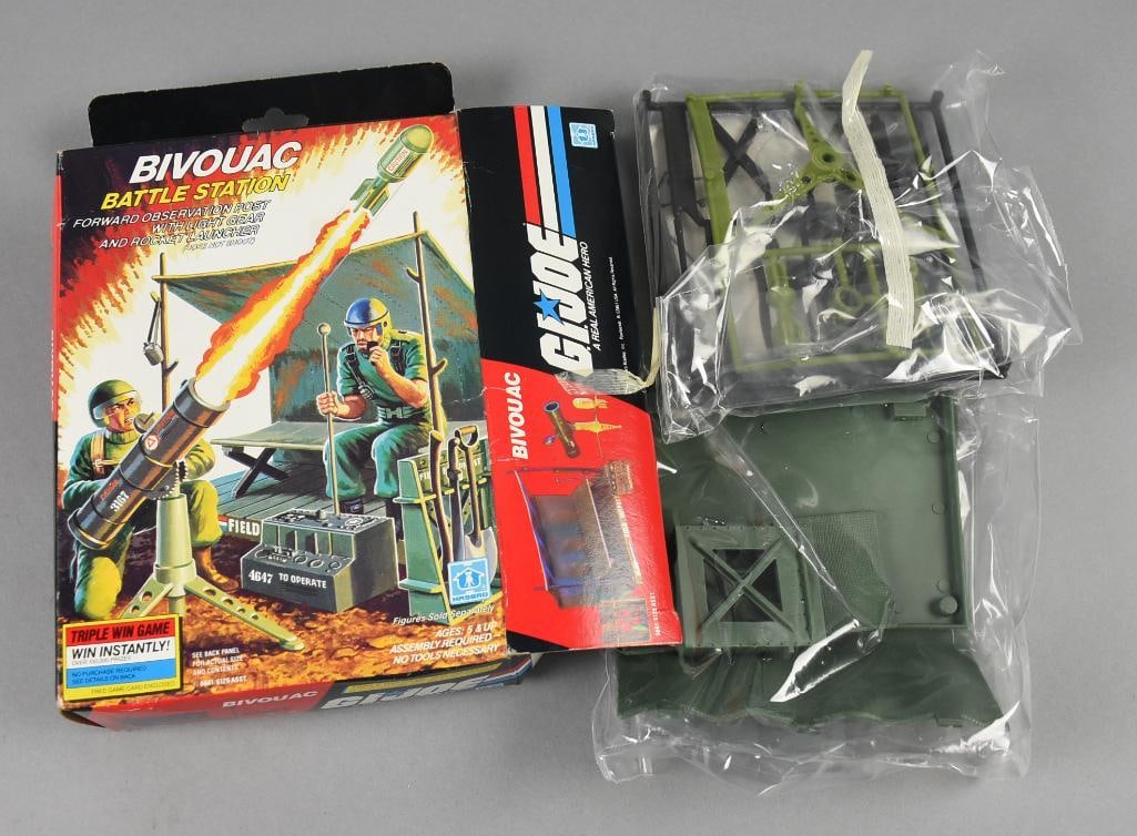1985 Hasbro GI Joe Bivouac Battle Station - MIB-NOS: 1985 Hasbro GI Joe Bivouac Battle Station - MIB-NOS. Single owner collection from the largest toy collector on the West Coast.