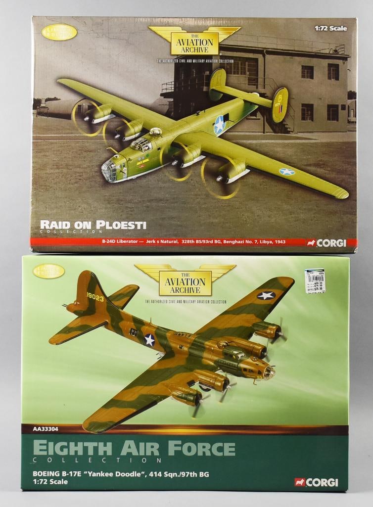 2004-05 Corgi Aviation Archive B-24 Liberator/Boeing B17-A-1:72-NOS (1 of 4)