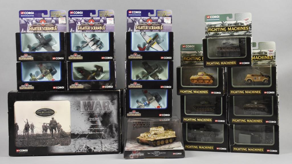 (16) Corgi Fighter Scramble/Fighting Machines + 1:50/1:32 NOS (1 of 6)
