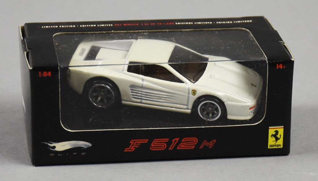 2008 Ferrari F 512M, 1:18-MIB Limited Edition-NOS: Lot is a 2008 Mattel Limited Edition Ferrari F 512M, 1:18-MIB-NOS. Single owner collection from the largest toy collector on the West Coast.