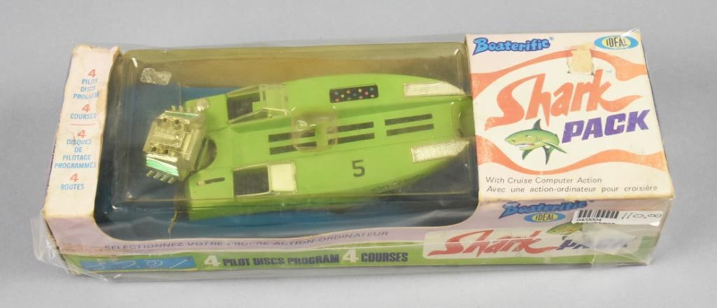 SCARCE! 1970 Ideal Toy Co. Boaterific Shark Pack - MIB (1 of 5)