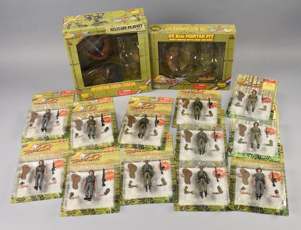 (14) 2000s 21st C Toys Ultimate Soldier 1:18 & 1:32-MIP-NOS (1 of 5)