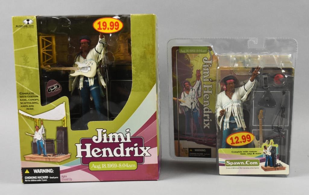 (2) 2003 McFarlane Toys Jimi Hendrix Action Figures-MIP-NOS (1 of 2)