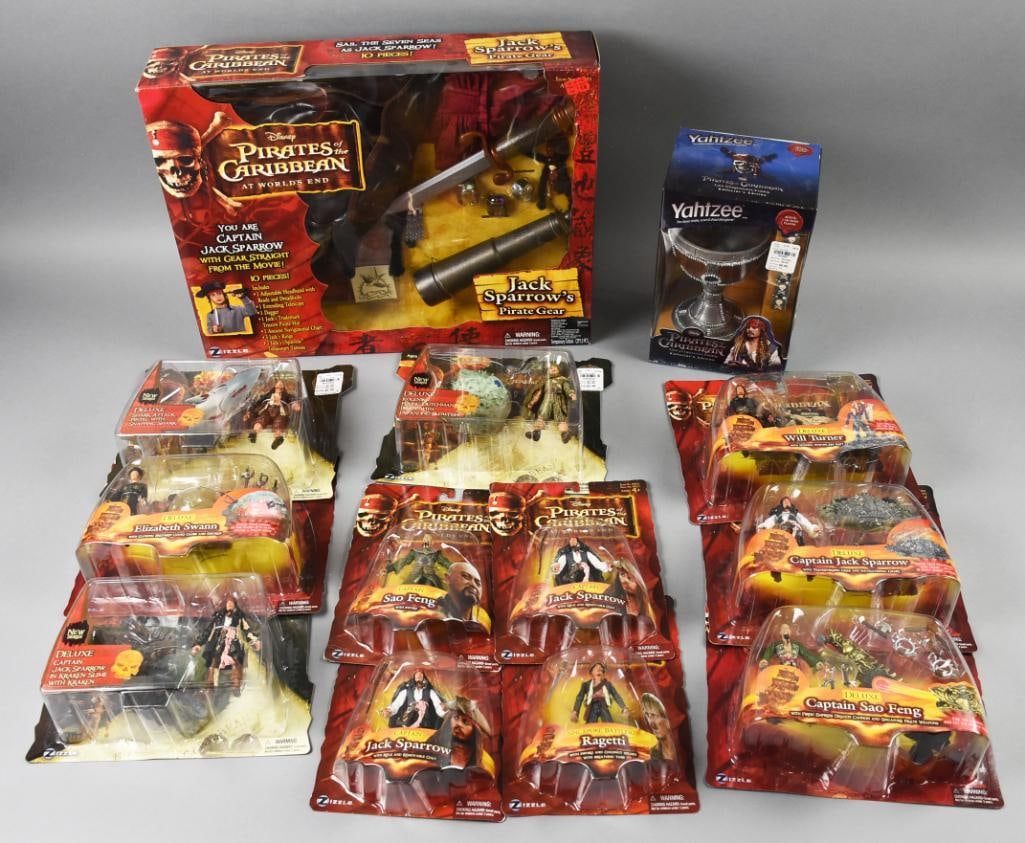 (14 Pirates of the Caribbean)  2000s Zizzle, Hasbro -MIP-NOS (1 of 5)