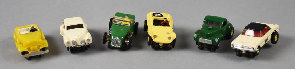 (6) Vintage Aurora & Atlas Die-Cast Slot Cars - Loose (1 of 6)