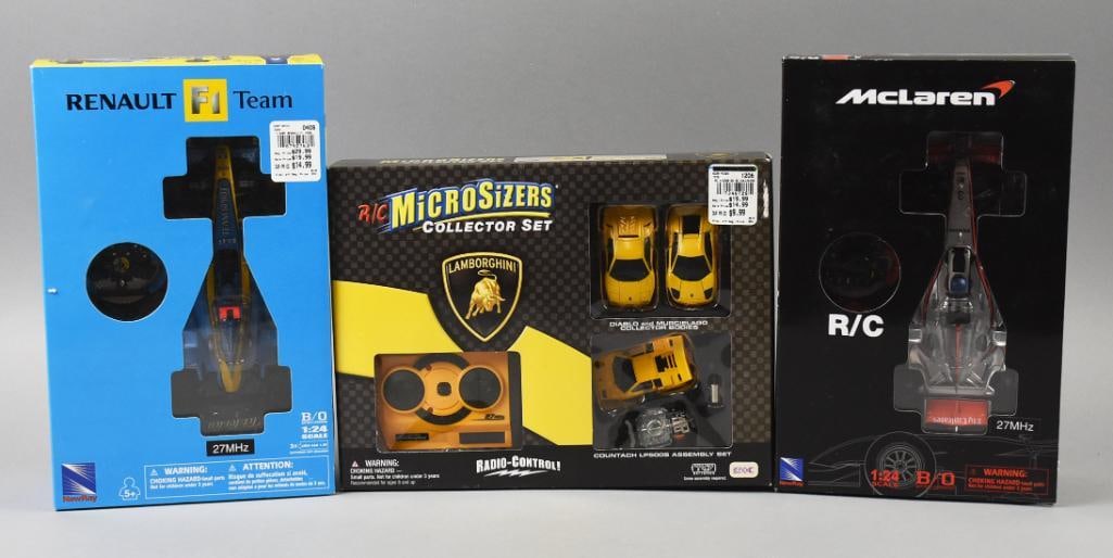 (3) 2000s Hobbico, New-Ray Radio Controlled Cars-MIP-NOS (1 of 3)