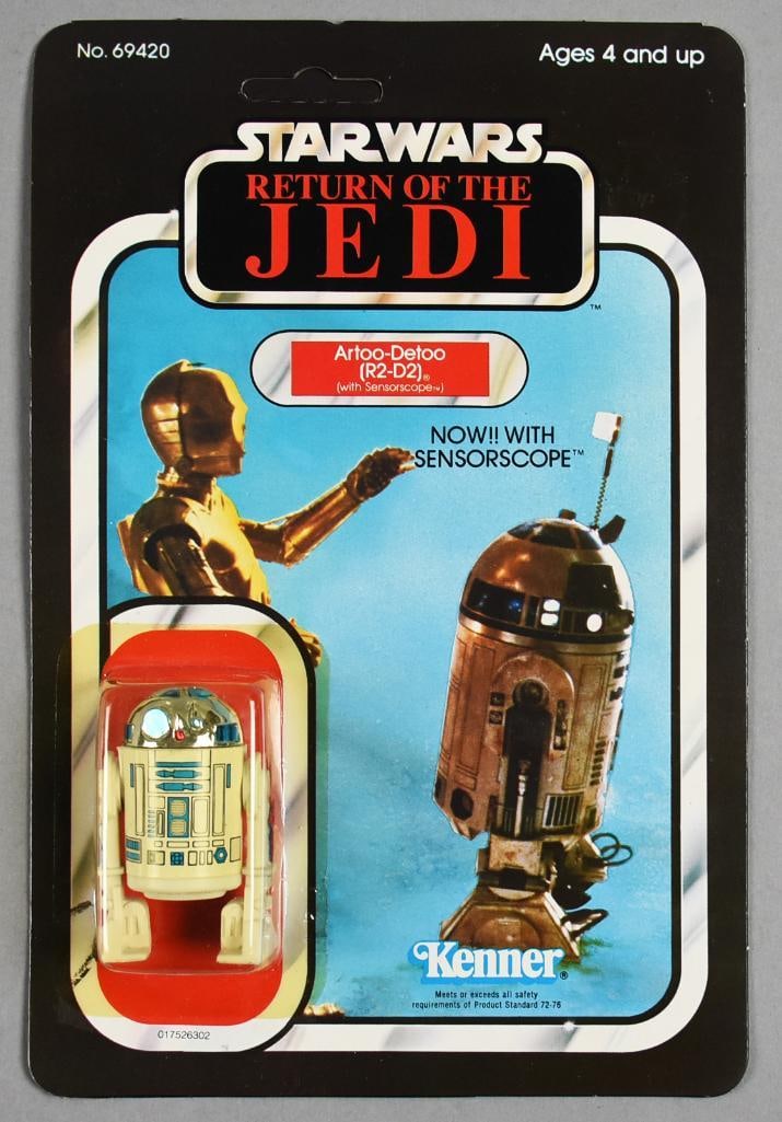 1983 Kenner Star Wars Artoo-Detoo ROTJ 65 B-Unpunched-NOS (1 of 4)