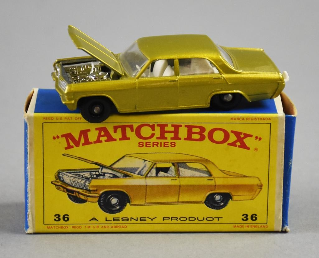 1966 Lesney Matchbox Opel Diplomate - Original Box (1 of 5)