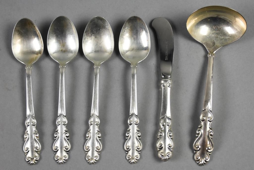 1952-1996 Towle Sterling Esplanade Flatware Assortment (1 of 6)