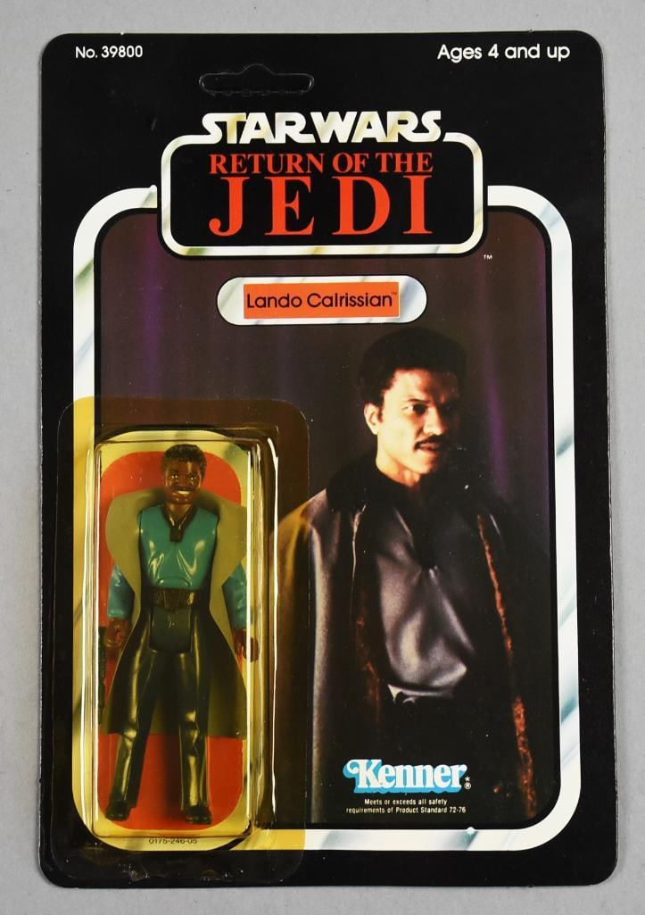 1983 Kenner Star Wars Lando Calrissian ROTJ 77 B Unpunched-NOS (1 of 3)