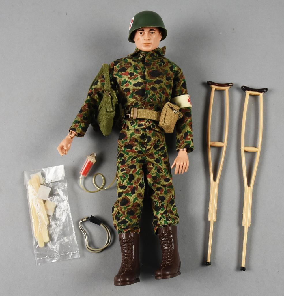 1964-65 Hasbro GI Joe w/ Scar Marine Medic - Full Uniform (1 of 6)