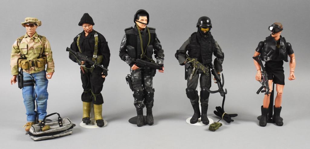 Assorted 1990s GI Joe, Dragon & 21st C Military Dolls-Loose (1 of 8)