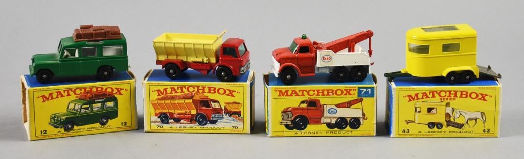 (4) 1966-68 Lesney Matchbox Die-Cast, Original Boxes (1 of 9)