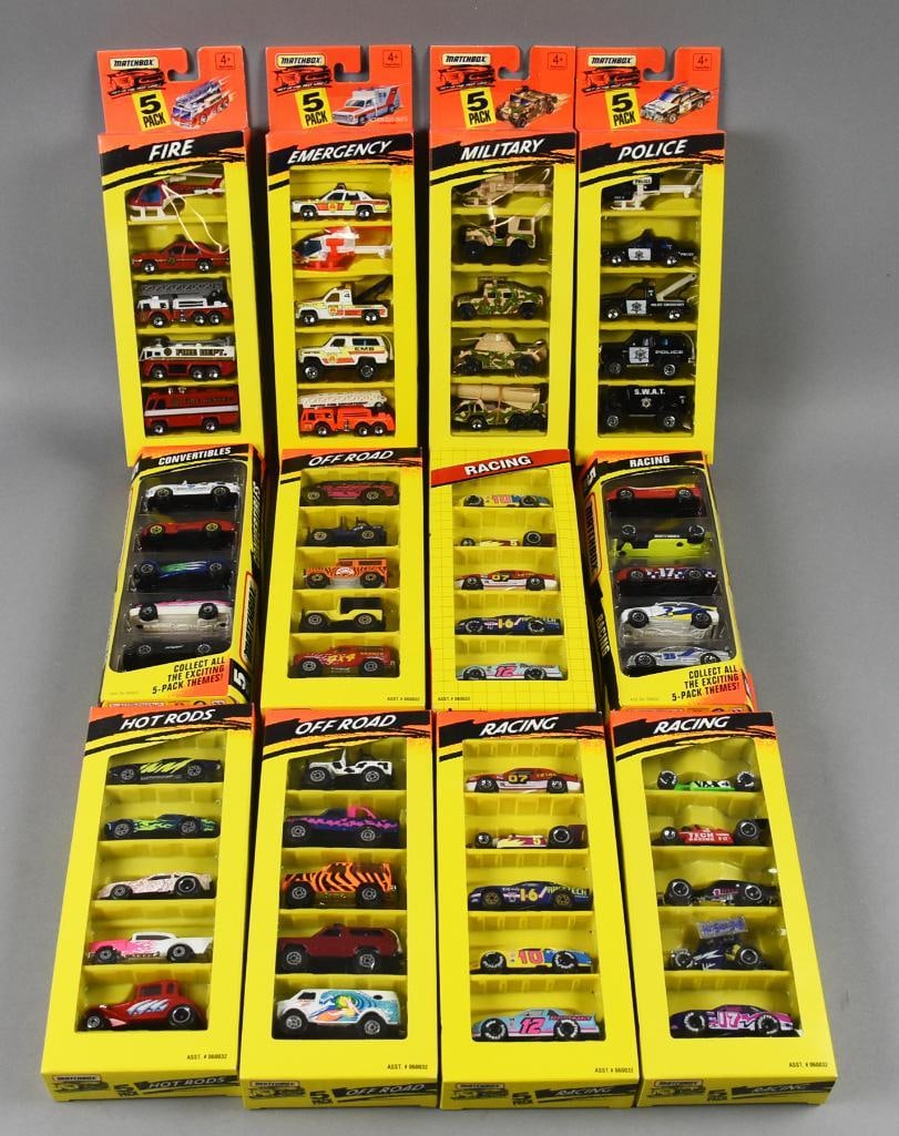 1990s Factory Case Tyco Matchbox Gift Packs-MIB-NOS (1 of 3)