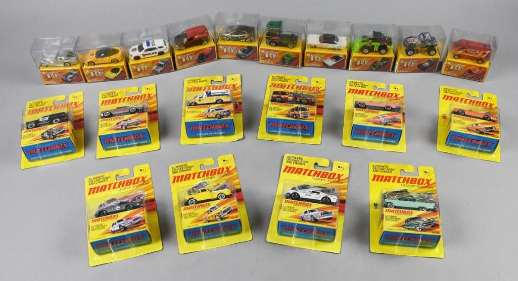 (20) 2008-09 Mattel Matchbox 40th Anniv/Lesney Eds-MIP-NOS (1 of 4)