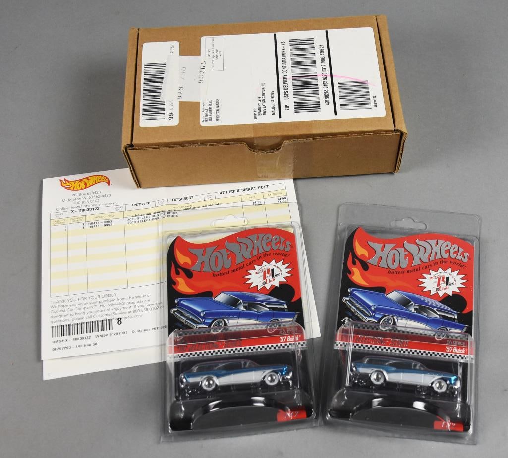 2010 Mattel Hot Wheels RLC Ltd Ed '57 Buick-MIB-NOS (1 of 4)