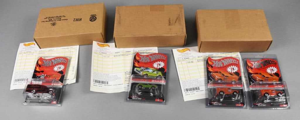(4) 2007, 09 Mattel Hot Wheels Red Line Club Die-Cast-NOS 248/4000 (1 of 5)