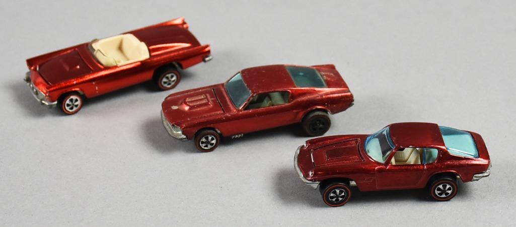 (3) 1967-69 Mattel Hot Wheels Redline  Die-Cast - Loose (1 of 5)