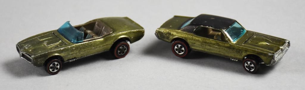 1967 Mattel Hot Wheels Redline Custom Firebird Custom Cougar-Loose (1 of 4)