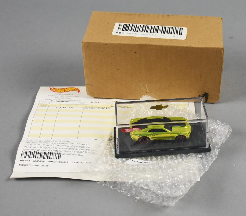 2011 Mattel Hot Wheels Camaro Concept Toy Fair - MIP-NOS (1 of 5)
