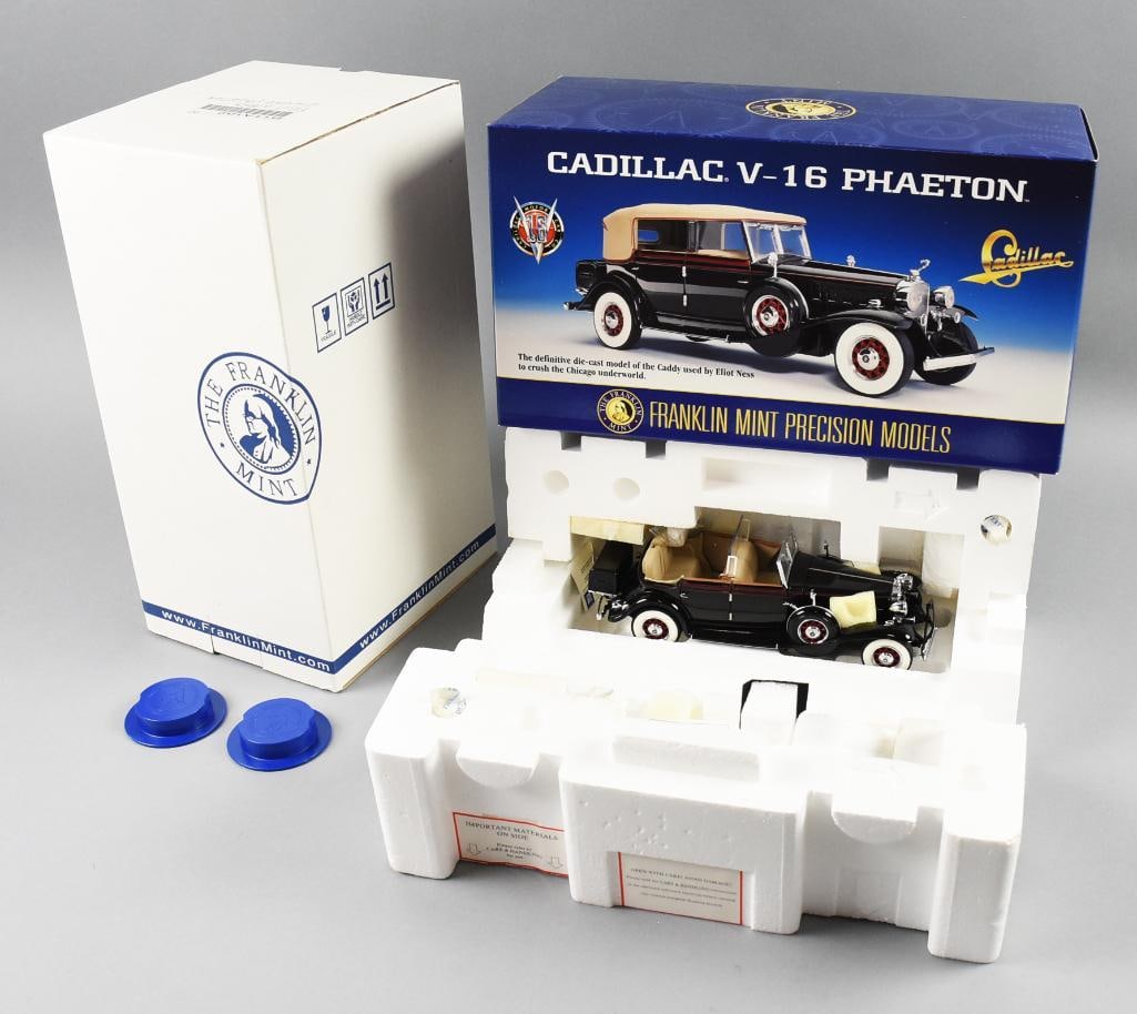 ミニカー CADILLAC(FRANCLIN MINT) Franklin Mint Limited Edition 1930 Cadillac V 16 Lwb