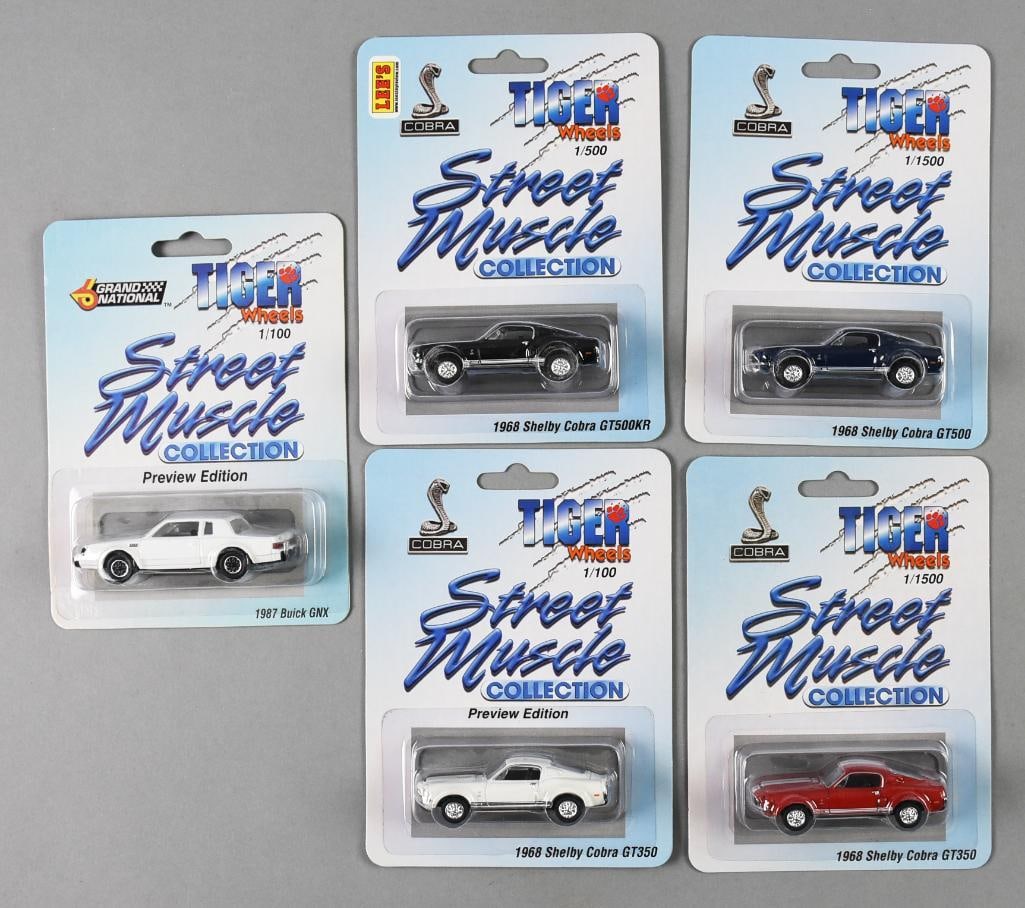 (5) 2004 Tiger Wheels Street Muscle Collection-MOC-NOS (1 of 3)