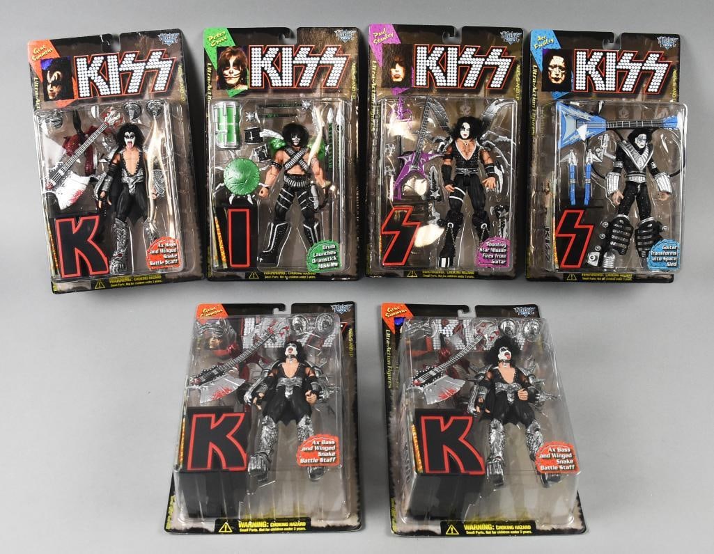 mego KISS AMERICA'S #1 ROCK GROUP フィギュア 4体セット 1970