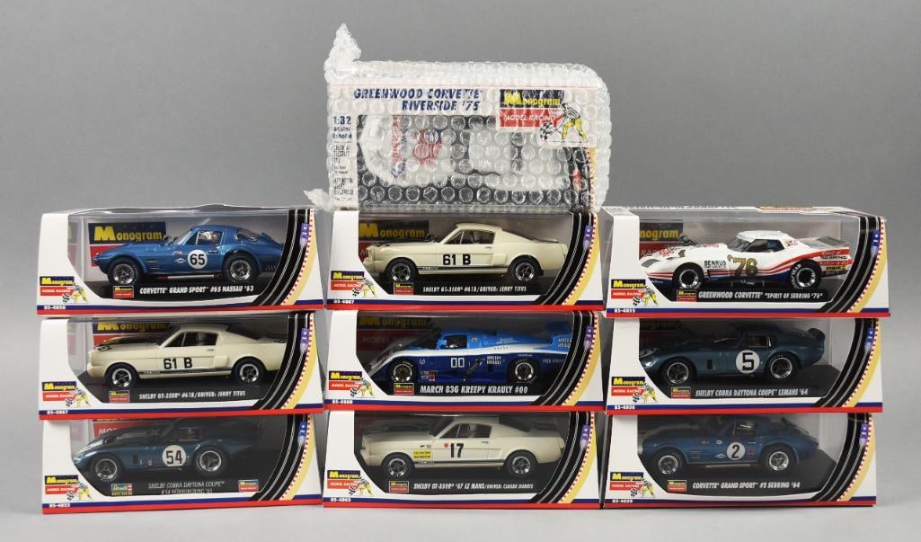 (10) 2000s Monogram Model Racing 1:18 Scale - MIB-NOS (1 of 5)