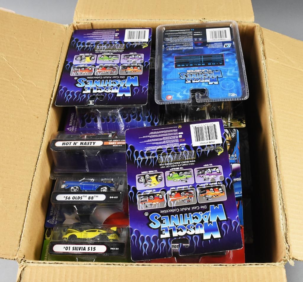 Large Lot 2000s Muscle Machines Die-Cast Asst.-MOC-NOS (1 of 5)