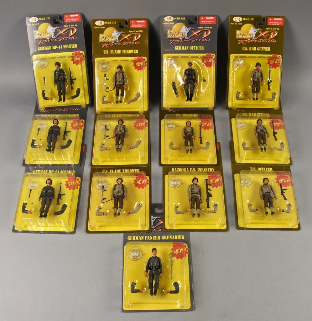 (13) 2000 21st C Universal Soldier X-Treme Detail 1:18-MOC-NOS (1 of 2)