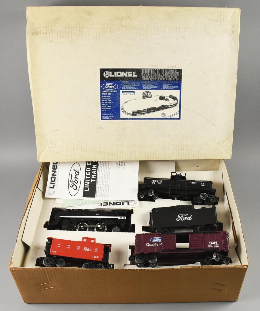 1994 Ltd Ed Lionel Ford 027 Gauge Train Set-Original Box (1 of 4)