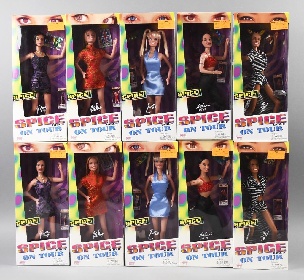 (10) 1998 Galoob Spice Girls on Tour 12" Dolls-NRFB-NOS (1 of 2)