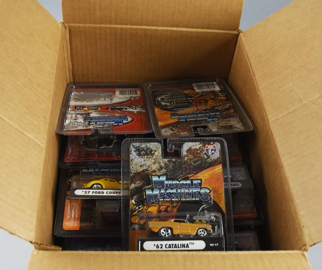 (38) 2000s Muscle Machines Die-Cast-Unsorted-MOC-NOS (1 of 4)