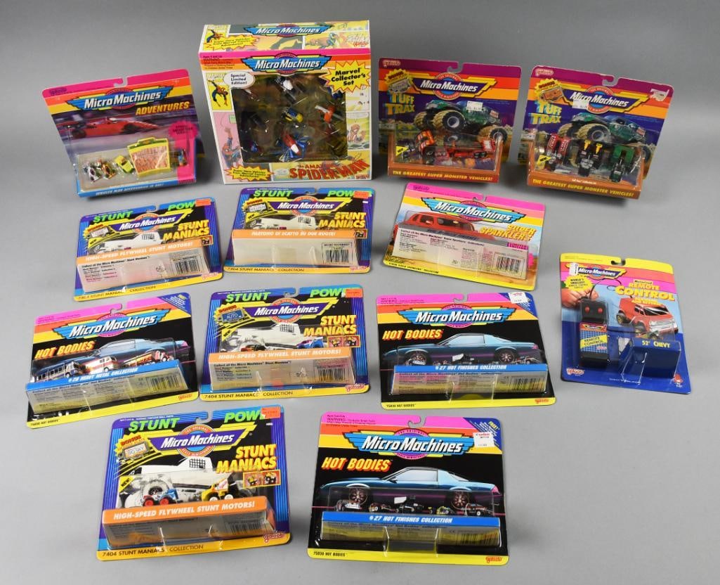 (12)  Micro Machines Asst 1980s-90s Galoob-MIP-NOS (1 of 7)