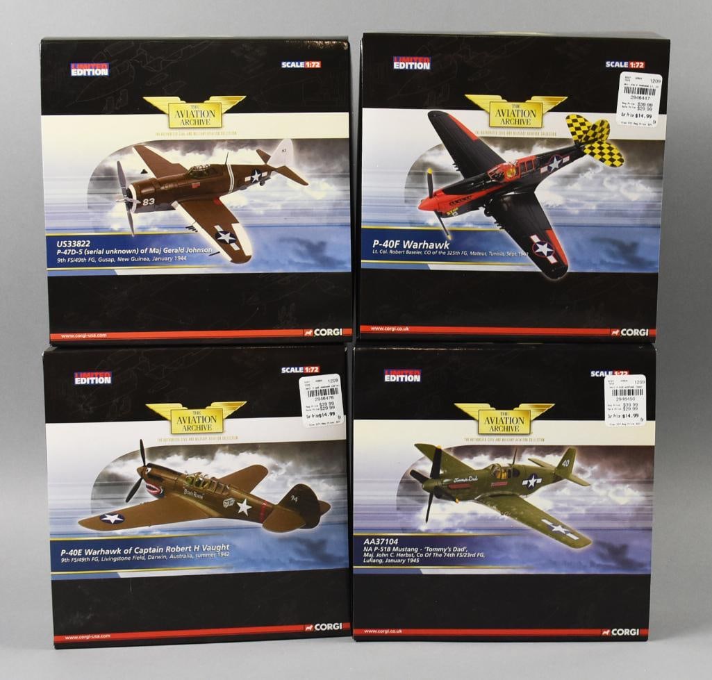 (4) 2007 Corgi Ltd Ed Aviation Archive 1:72 Scale-MIB-NOS (1 of 5)