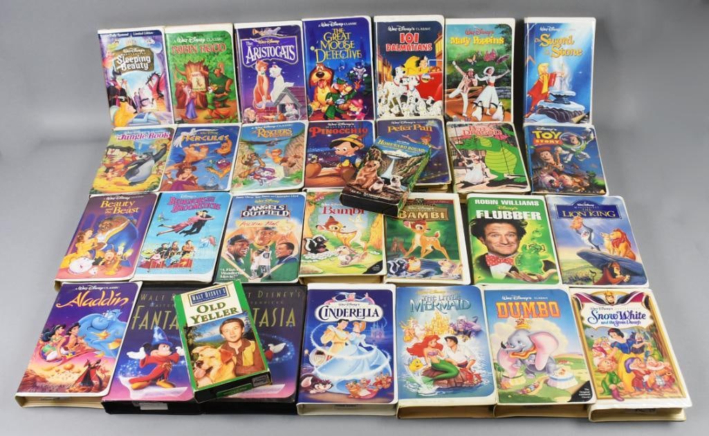 (30) Assorted Walt Disney's Classics VHS Tapes (1 of 3)