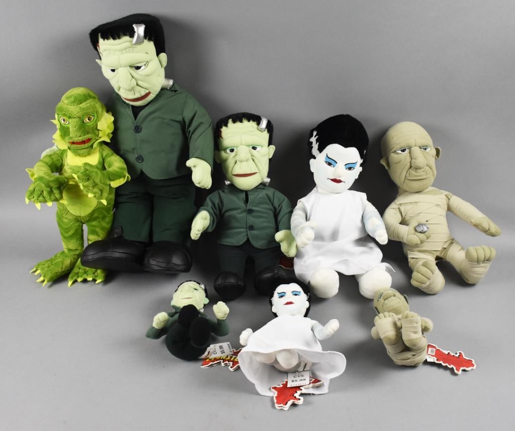 (8) 1999 Stuffins Universal Monsters Plush - Mint, NOS (1 of 5)