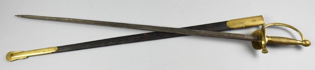 Antique Horstmann Model 1840 Cavalry Sword & Scabbard (1 of 12)