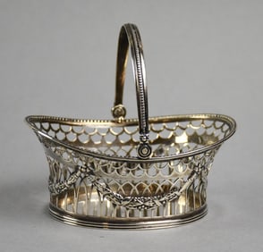 Antique Gorham Sterling Reticulated Basket