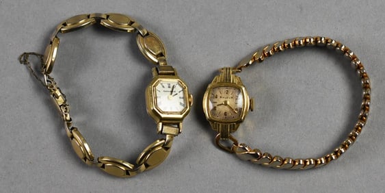 Vintage Bulova & Carvelle Ladies Wrist Watches