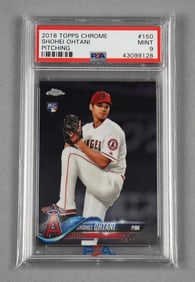 2018 Topps Chrome Shohei Ohtani #150 PSA 9 Mint