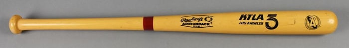 Anaheim Angels-KTLA 5 Los Angeles Rawlings/Adirondack Bat