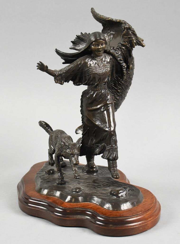 Douglas Downs (b1945) Cast Bronze Stepping Stones w/ COA (1 of 9)