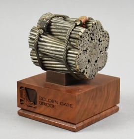 Golden Gate Bridge Original Suspender Cable Paperweight