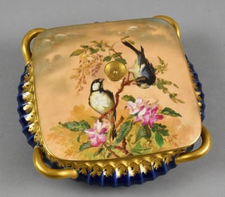c1880 Haviland & Co Limoges Covered Serving Dish