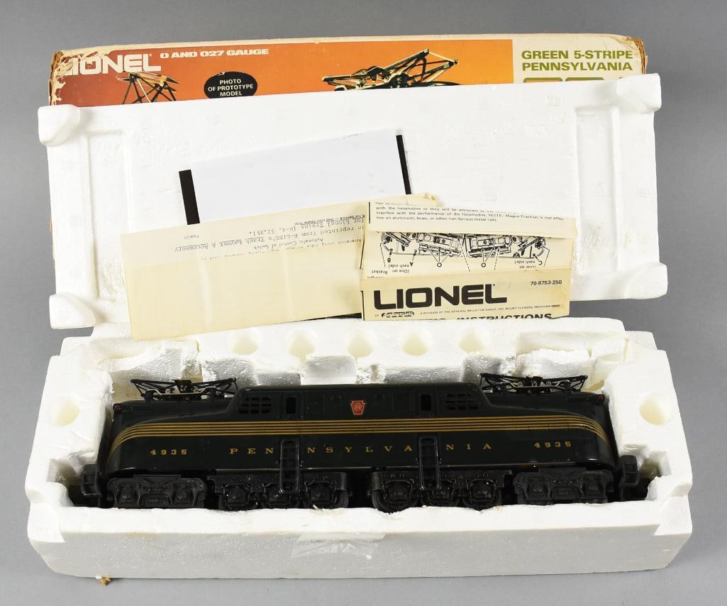 1981 Post War Lionel Lines O Gauge GG-1 No. 4935-MIB (1 of 7)