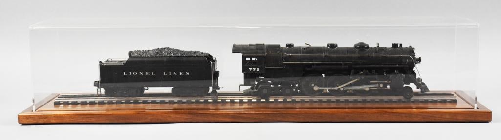 Post War Lionel Lines O Hudson 773 Steam Loco 2426W Tender (1 of 10)