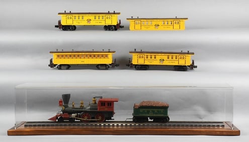 Post War Lionel Lines O27 Scale 1862 General Steam Loco Set