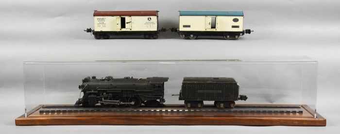Pre War Lionel Lines O Gauge 225E Locomotive, 265W Tender